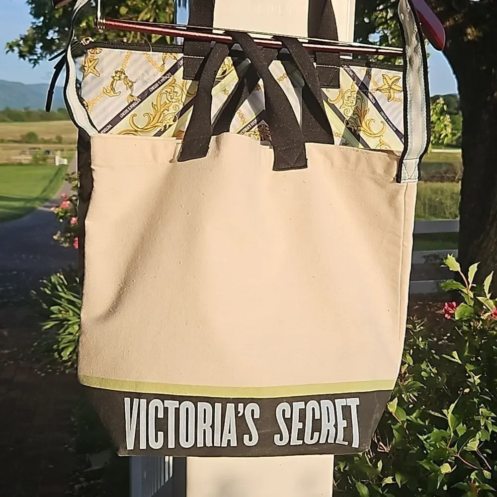 Victoria's Secret 2n1 beach tote & cooler tote